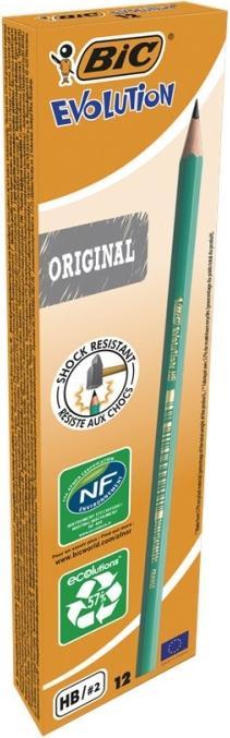 Actual product image Bic Ecolutions 650/655 pencil (2 mm, HB, 12 x)
