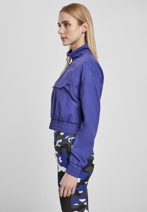 Immagine prodotto Urban Classics Giacca da donna in nylon ritagliata e stropicciata (XS)