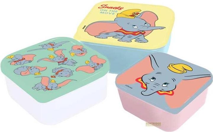 Actual product image Stor DISNEY - Dumbo - Boîtes à Snack - 3 pcs