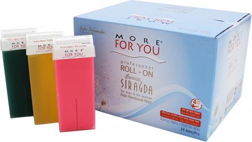 Produktbild More For You Warm Wachs 100ml (Titanium) (100 ml, 1 x)