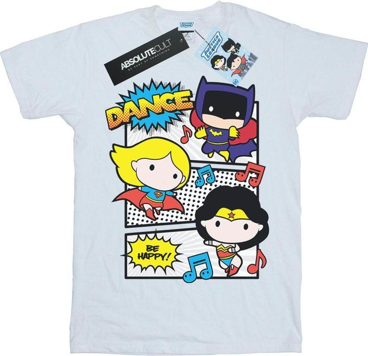 Chibi Super Friends Dance TShirt Mädchen