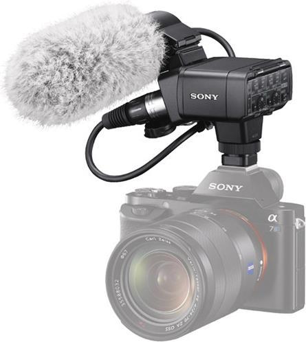 Actual product image Sony XLR K2M adapter kit and microphone (Camera-specific microphone)