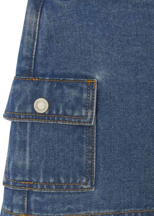 Image du produit Vertbaudet Short cargo fille en denim (110)