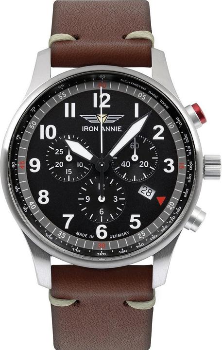 Iron Annie Uhr Uhr F13 Tempelhof 5688-2, Quarz (Sportuhr, 42 mm)