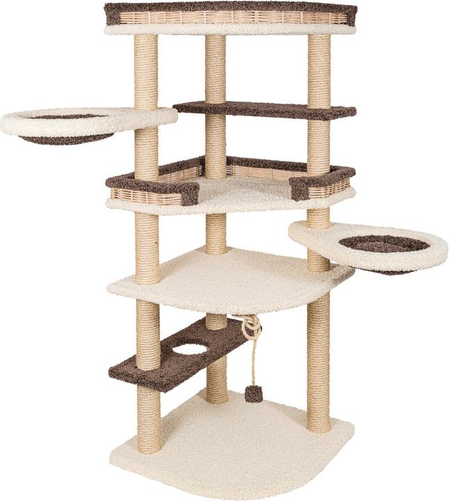 Produktbild Pet Homes CANCUN FloorTeppich milk+braun (200 cm, Creme)
