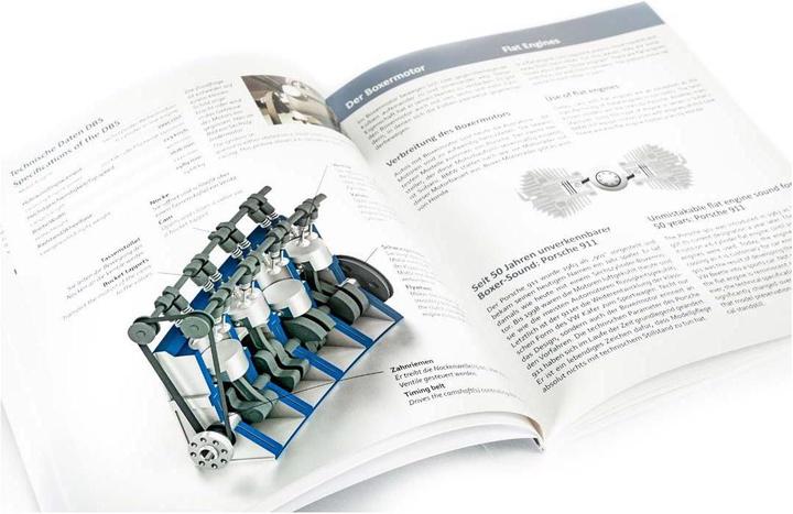 Actual product image Franzis 4-cylinder engine