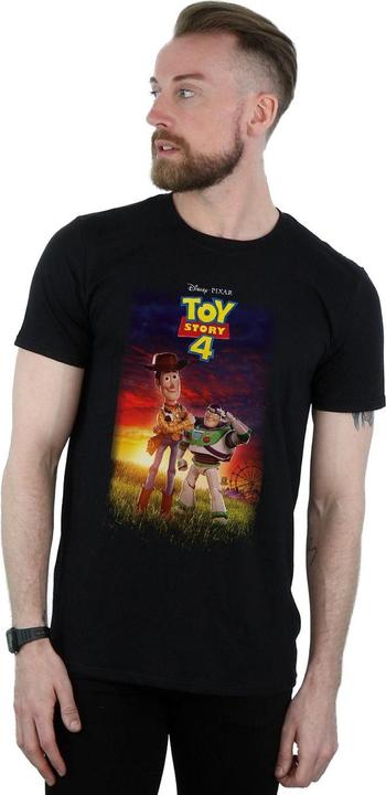 Immagine prodotto Disney Toy Story 4 Buzz And Woody Poster Maglietta Uomo (4XL)