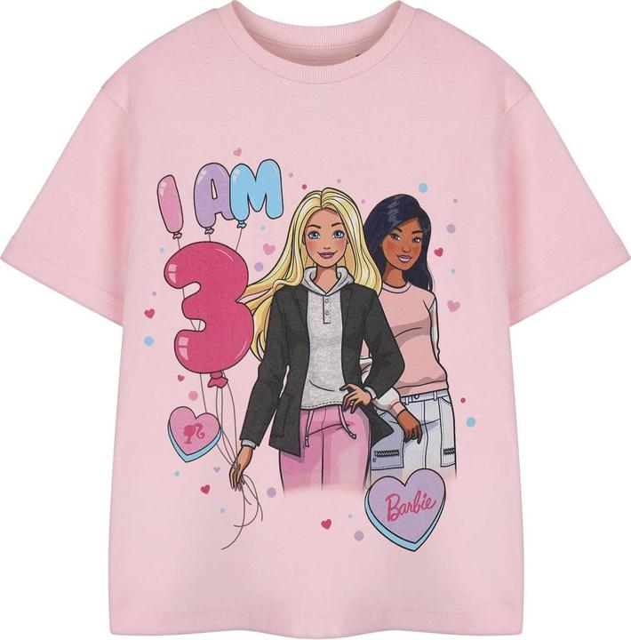Barbie TShirt Mädchen 3 Geburtstag (98)