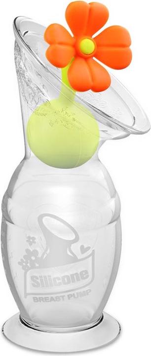 Haakaa Milchpumpe mit Blumenverschluss (100ml)