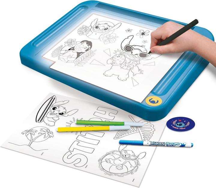 Actual product image Lisciani Drawing school with light table (German)