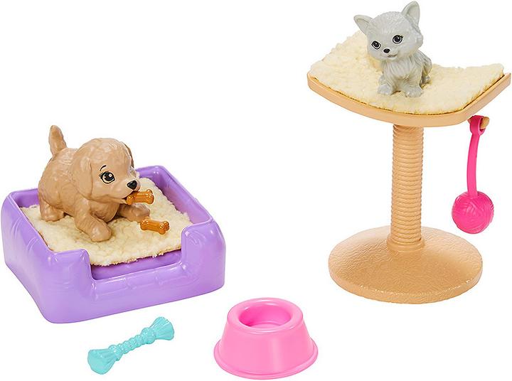 Barbie Set chat & chien