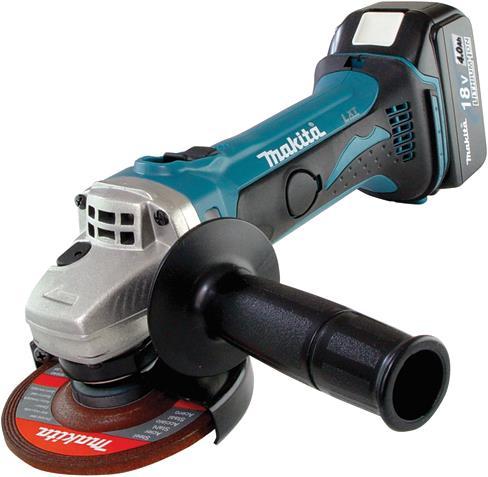 Image du produit Makita Meuleuse d'angle DGA452RMJ, 2 batteries (115 mm)