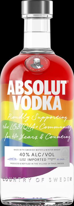 Produktbild Absolut Original Vodka Rainbow Edition (1 x 70 cl)