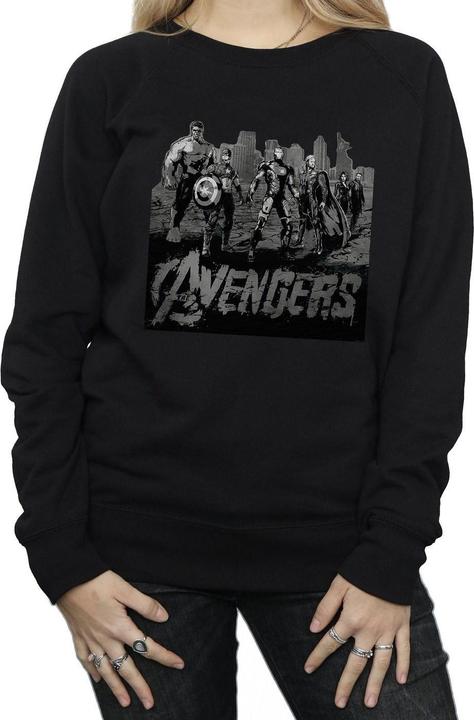 Produktbild Avengers Mono Team Art Sweatshirt (S)