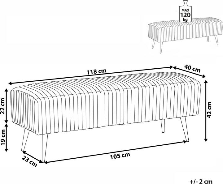 Actual product image Beliani Paterson (118 cm)