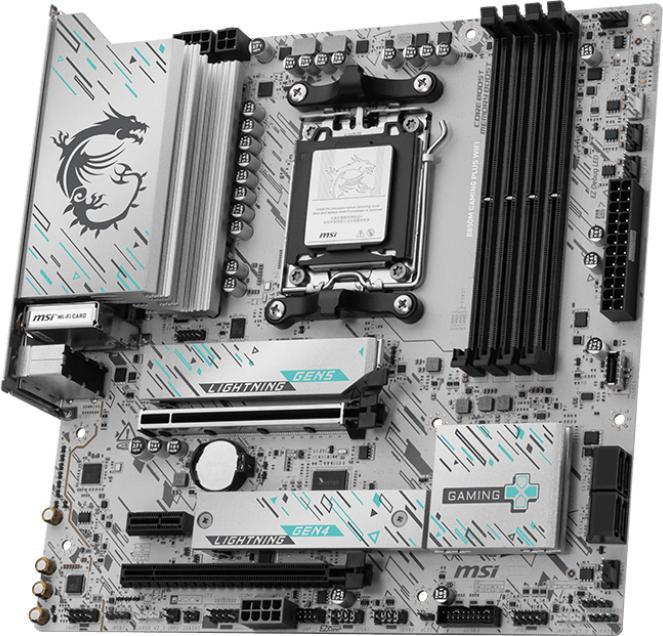Immagine prodotto MSI AM5 B850M GAMING PLUS WIFI M-ATX (AM5, AMD B850, mATX)