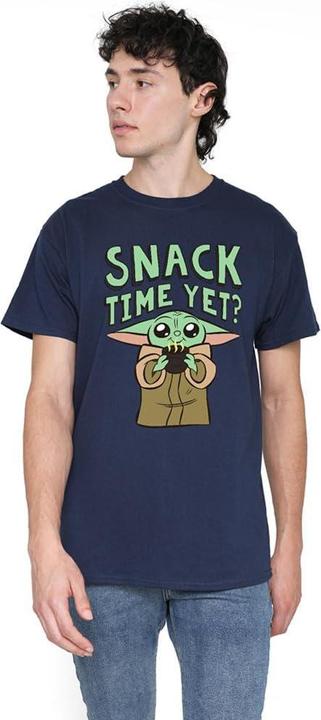 Immagine prodotto Star Wars Snack Time Maglietta Grogu Uomo (XL)