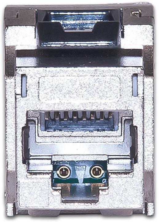 Actual product image Wirewin Keystone module, Cat.6A, 90ø angled. (Keystone module)
