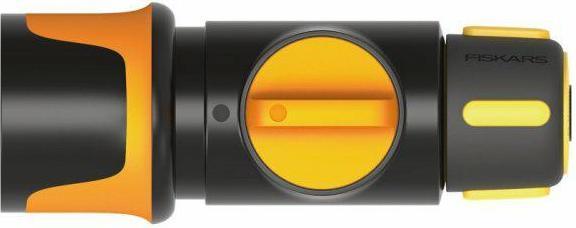 Fiskars Conector de mangueras ON/OFF Confort 9mm (3/8") (203.20 mm)