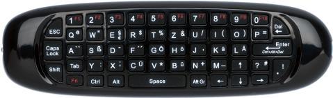 Actual product image Xoro AMW 100 Airmouse (Universal remote control, Radio Frequency (RF))