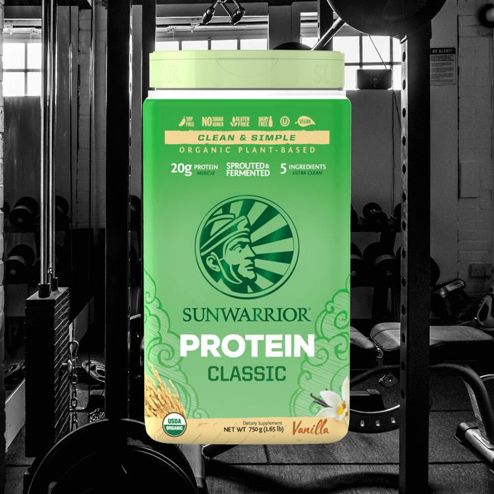 Produktbild Sunwarrior Protein Classic Organic (Vanille, 1 Stk., 750 g)