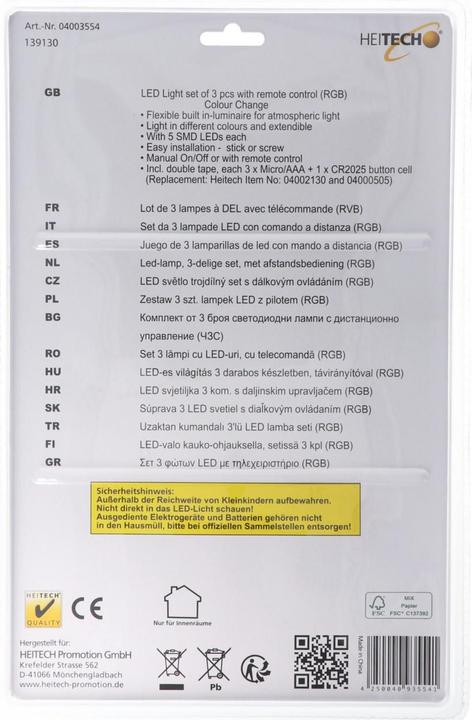 Immagine prodotto Heitech Apparecchio LED sottopensile