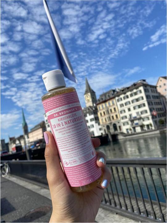 Actual product image Dr. Bronner's Cherry Blossom (Liquid soap, 240 ml)
