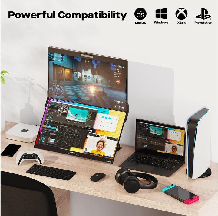 Image du produit Mobile Pixels Geminos T (1920 x 1080 pixels, 24")