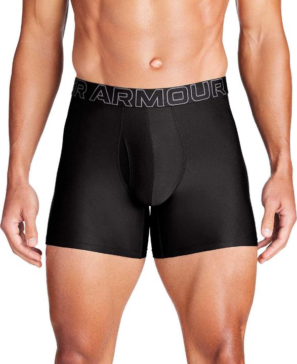 Produktbild Under Armour Boxershort Sportlich Figurbetont UA PERFORMANCE TECH - SOLID 6 IN 3PK (XL, 3er Pack)