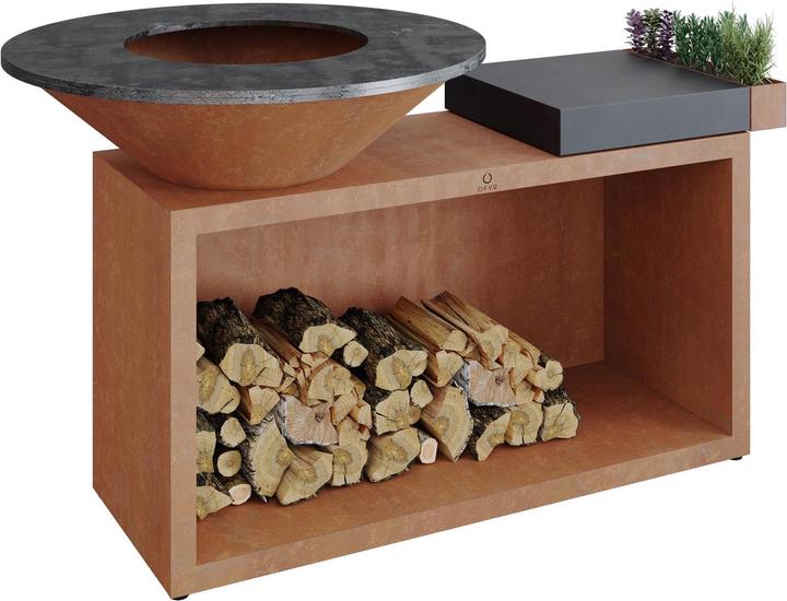 Produktbild Ofyr Feuerstelle Island Corten 100 (100 cm)
