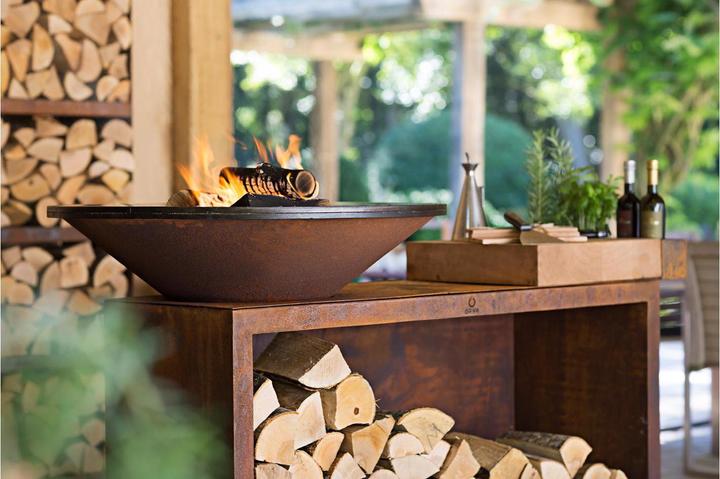Produktbild Ofyr Feuerstelle Island Corten 100 (100 cm)