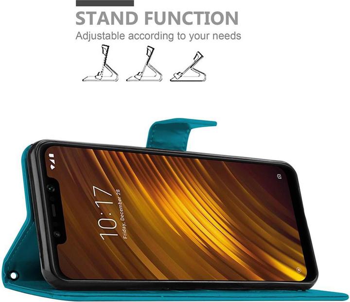 Immagine prodotto Cadorabo Copertina del libro di fiori (Xiaomi Pocophone F1)