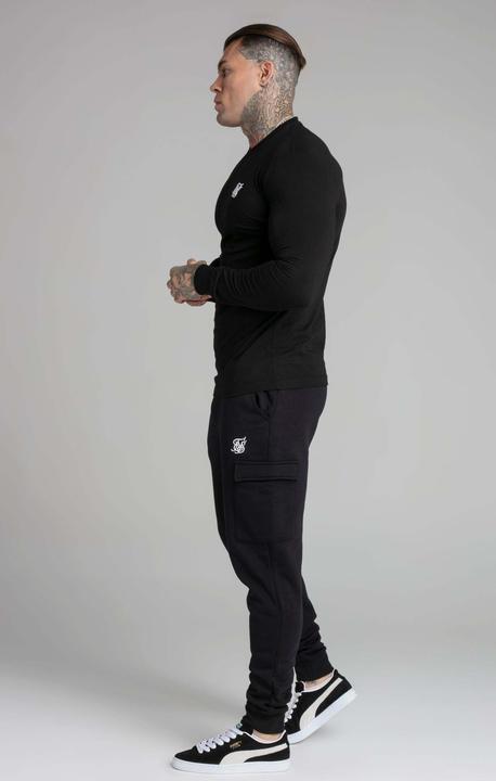 Immagine prodotto Siksilk Felpe Felpa nera Essential (XL)