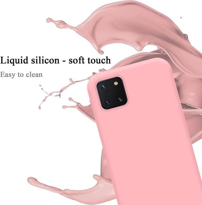 Produktbild Cadorabo TPU Liquid Silicone Case Cover (Samsung Galaxy A81)