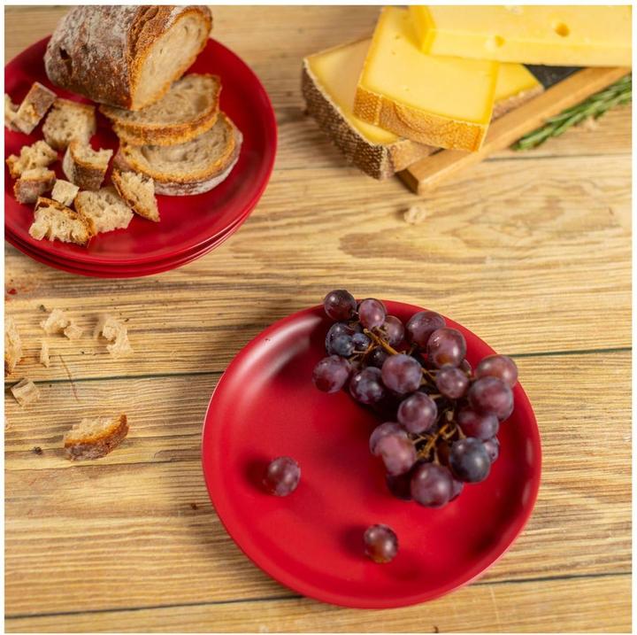 Productafbeelding Kuhn Rikon Assiette rouge mat Ø 19 cm