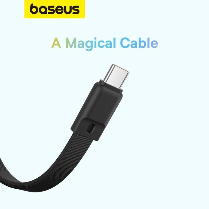 Actual product image Baseus Powerbank Magnetic Mini 10000mAh 30W MagSafe (black) (10000 mAh, 30 W, 37000 Wh)