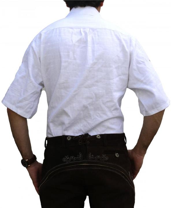 Immagine prodotto German Wear Camicia Trachten per Trachten lederhosen Oktoberfest Trachten moda prato bianco (M)