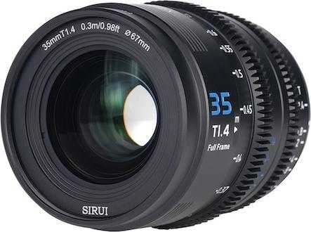 Produktbild Sirui VP-1-35B VISION PRIME T1.4 Vollformat Cine Lens 35mm schwarz (Vollformat)