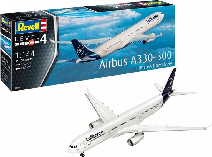 Produktbild Revell Airbus A330-300 - Lufthansa "New Livery