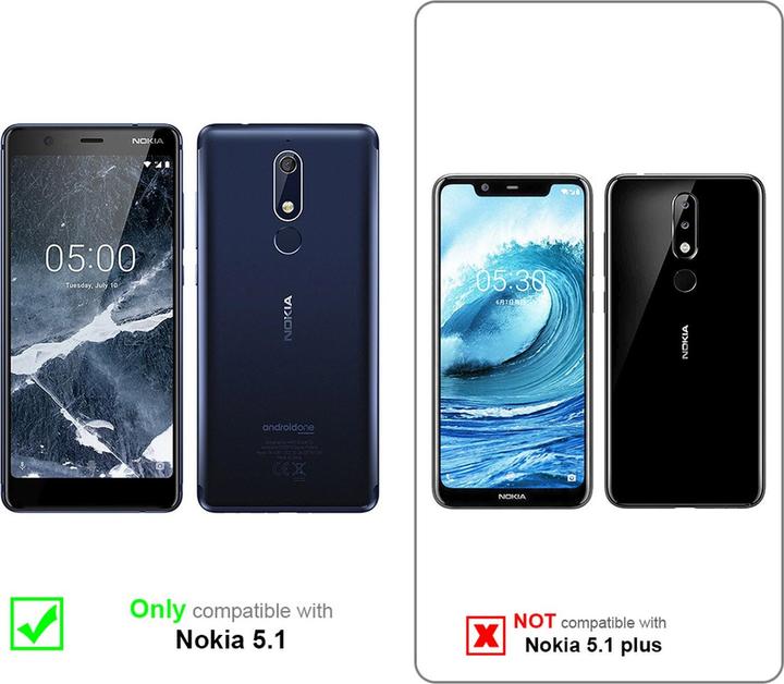 Image du produit Cadorabo Verre de protection d'écran (1 pièce(s), Nokia 5.1)