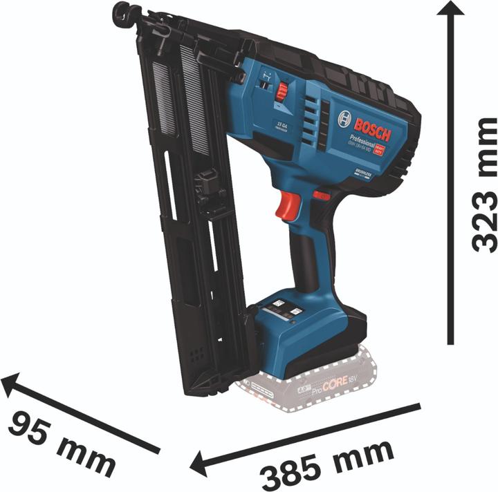 Actual product image Bosch Professional Cordless wood nailer GNH 18V-64 MD, L-BOXX 238