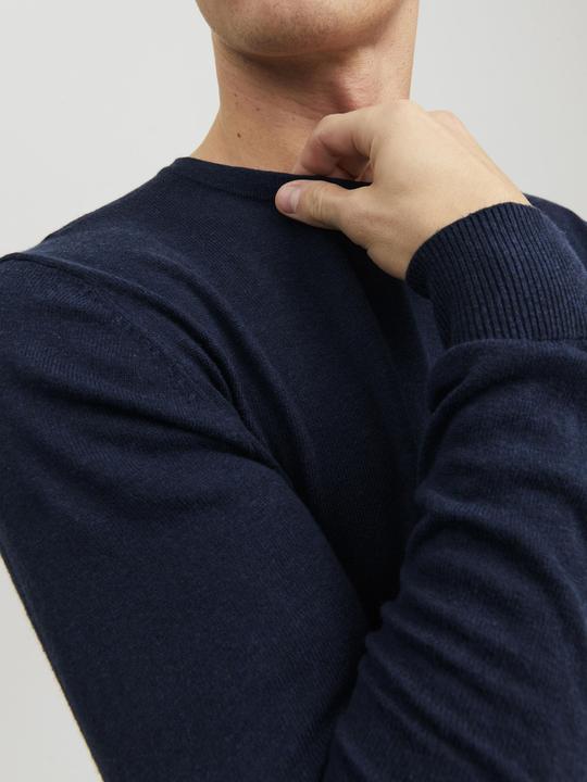 Immagine prodotto Jack & Jones Maglia a tinta unita con collo rotondo Maglia con collo rotondo (XS)