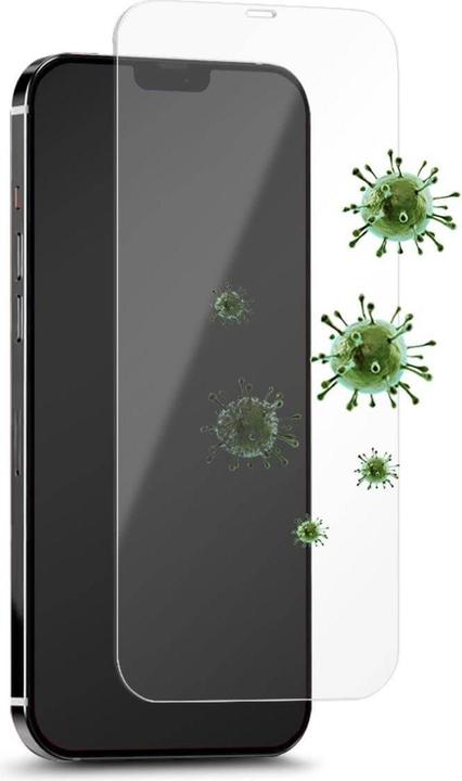 Puro Antibakterinis grūdinto stiklo apsauginis stiklas su antibakterine apsauga, skirtas iPhone 12 M (1 Pezzo/i, Apple iPhone 12 mini)
