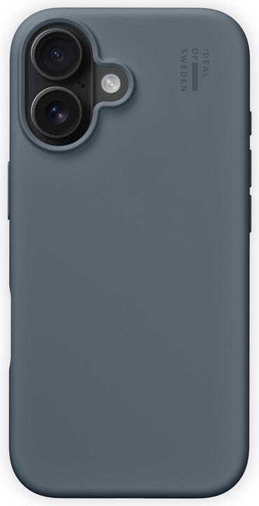 Actual product image iDeal Of Sweden Designer Magsafe Silicone Cover Midnight Blue (Apple iPhone 16 Plus)
