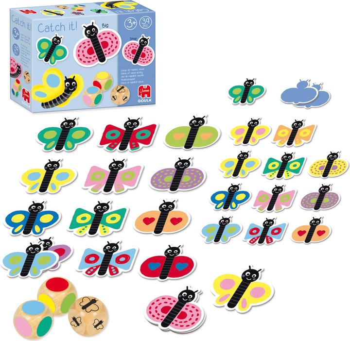 Actual product image Goula Catch it Butterfly (French, German, Italian)