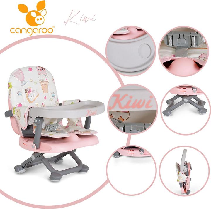 Produktbild Moni Kinderstuhl Kiwi, Boostersitz Tisch (Tischsitz)