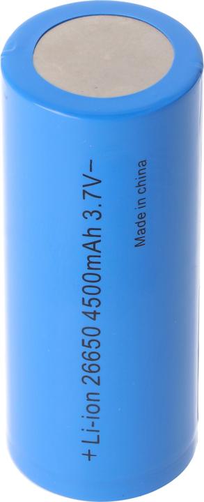 Actual product image AccuCell Akku 26650A max. 15A Entladestrom (1 pcs., 4500 mAh, Rechargeable battery)