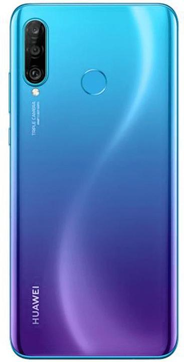 Produktbild Huawei P30 Lite (4GB) (128 GB, Peacock blue, 6.15", Hybrid Dual SIM, 48 Mpx, 4G)