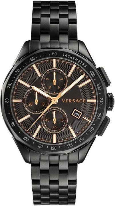 Immagine prodotto Versace VEBJ00618 Cronografo Glace 44mm 5ATM (Cronografo, 44 mm)