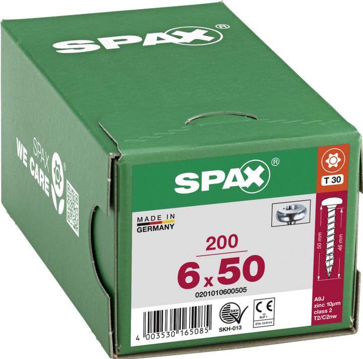 Produktbild Spax Spanplattenschrauben (200 Schrauben pro Stück)